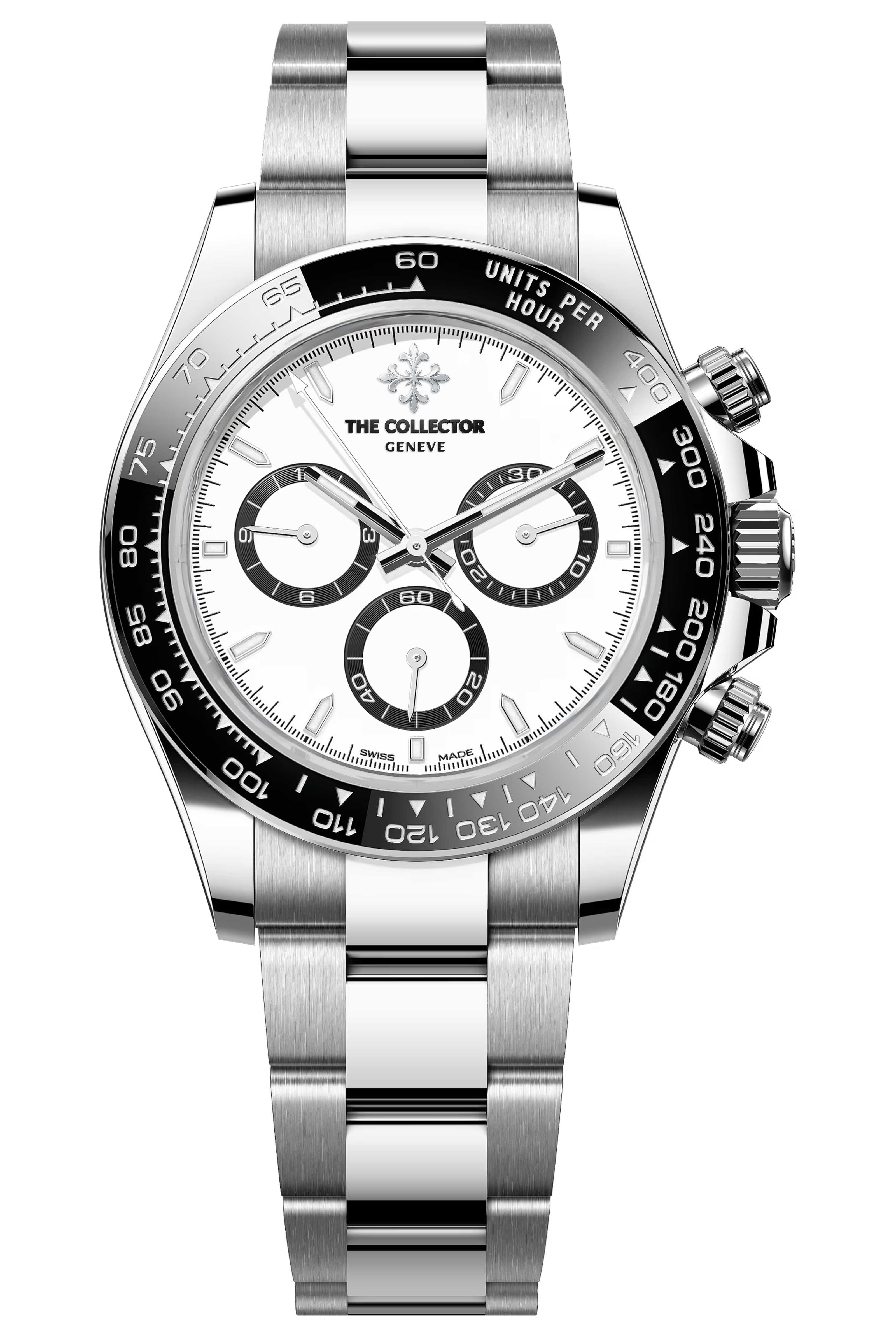 Imperio Chronografo Bianco Acciaio IM06CBA